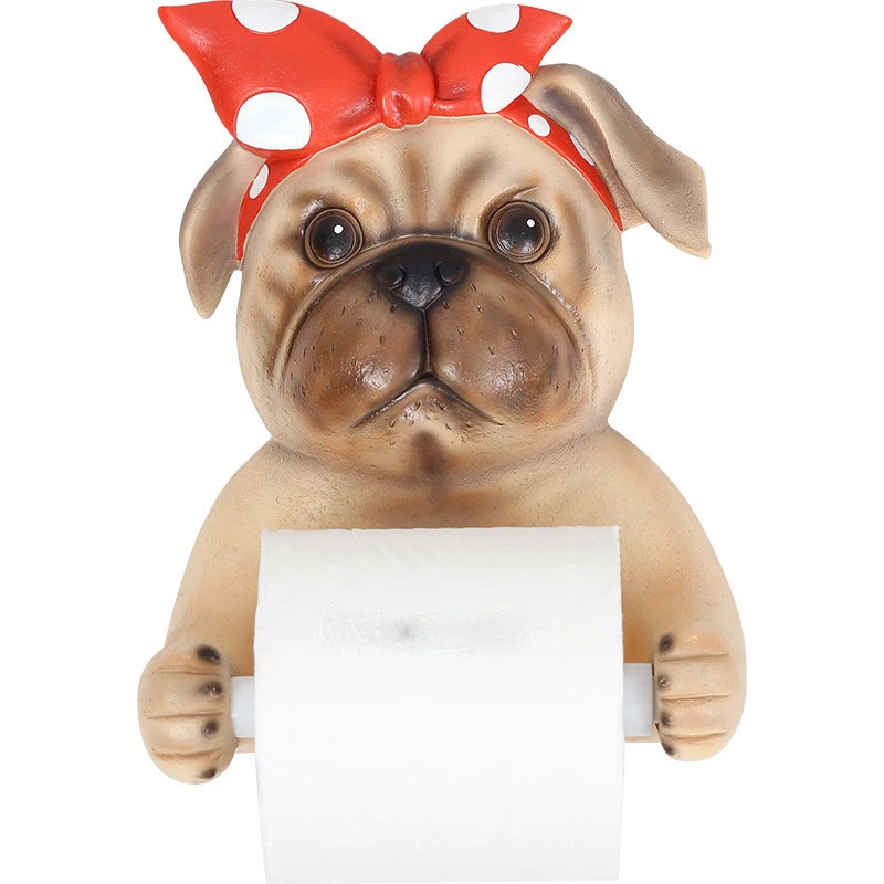 Creative toilet paper holder tissue box Cute animal toilet roll paper rack Wall-mounted toilet paper roll toilet paper tray
Creative toilet paper holder tissue box Cute animal toilet roll paper rack Wall-mounted toilet paper roll toilet paper tray