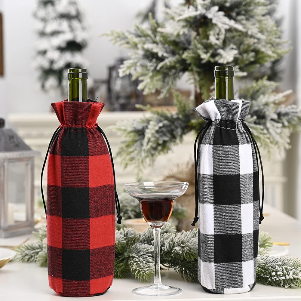 Christmas Wine Bottle Cover Xmas Bottles Sleeve Dust Covers Bag Holder Ornament for Christmas Xmas Gift Happy New Year Navidad
Christmas Wine Bottle Cover Xmas Bottles Sleeve Dust Covers Bag Holder Ornament for Christmas Xmas Gift Happy New Year Navidad