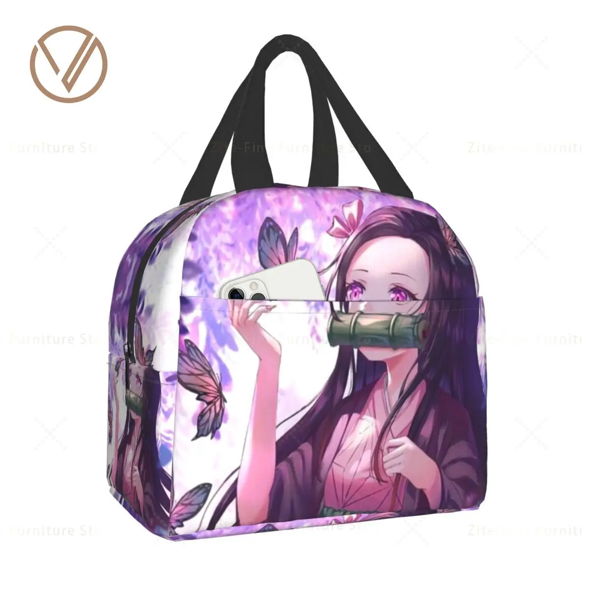 Kimetsu No Yaiba Nezuko Insulated Lunch Tote Bag for Women Kids Demon Slayer Thermal Cooler Bento Box Camping Travel Lunch Box
Kimetsu No Yaiba Nezuko Insulated Lunch Tote Bag for Women Kids Demon Slayer Thermal Cooler Bento Box Camping Travel Lunch Box