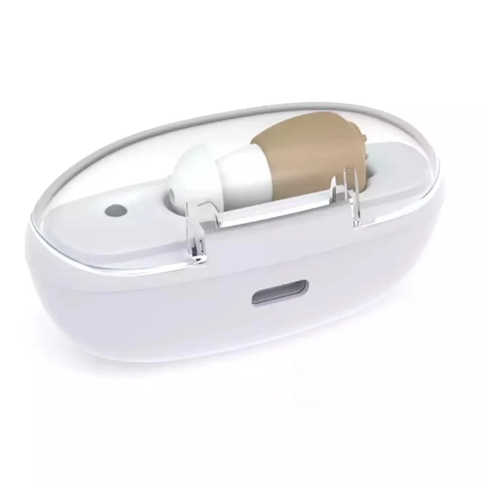2023 New Hearing Aids USB Recharge Sound Amplifier 32 Hour Battery Life Adapter 5 Silicone Tips & Cleaning Brush Sound Amplifier
2023 New Hearing Aids USB Recharge Sound Amplifier 32 Hour Battery Life Adapter 5 Silicone Tips & Cleaning Brush Sound Amplifier
