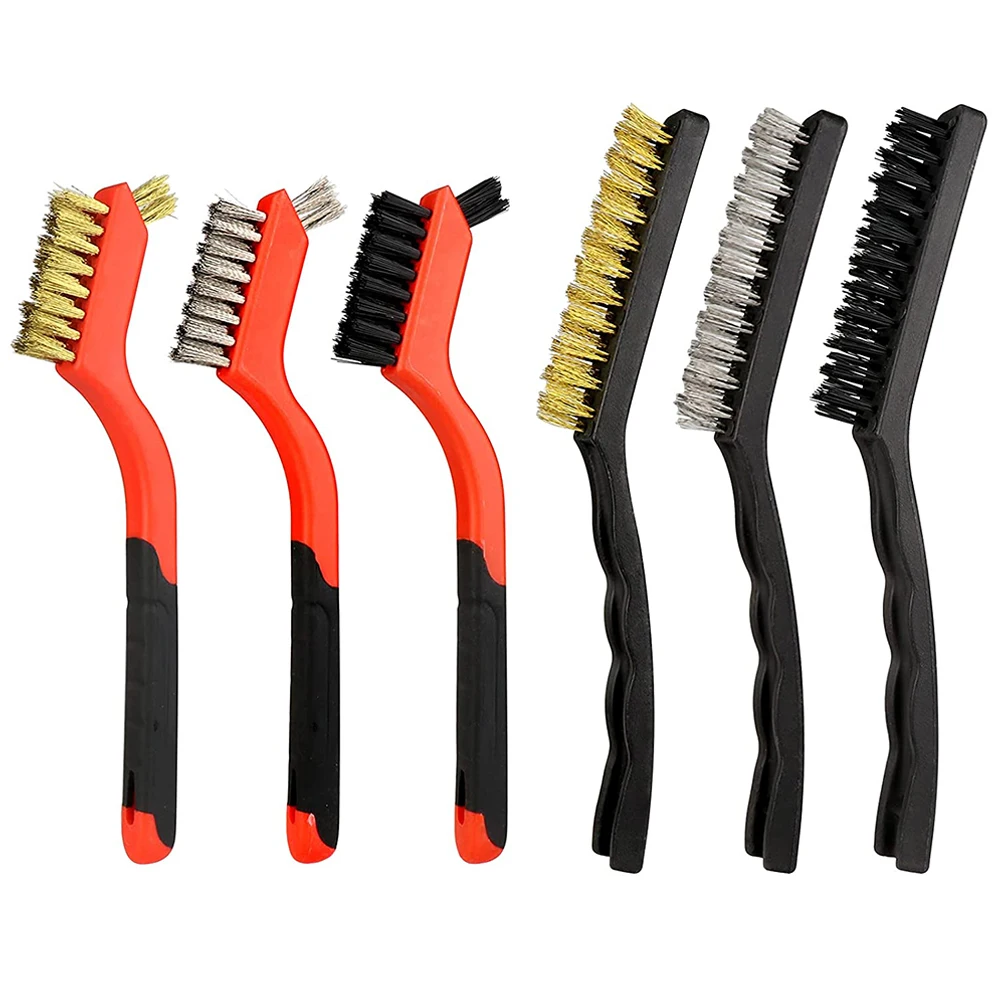6PCS Stainless Steel Wire Brush Set Cleaning Brush Polishing Tool Rust Remover Metal Wire Burring Household Cleaning Tool
6PCS Stainless Steel Wire Brush Set Cleaning Brush Polishing Tool Rust Remover Metal Wire Burring Household Cleaning Tool