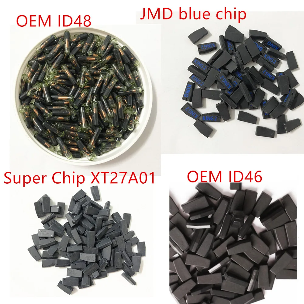 10pcs VVDI Super Chip XT27A01 Handy Baby JMD blue chip OEM ID48 glasses transponder chip OEM carbon ID46
10pcs VVDI Super Chip XT27A01 Handy Baby JMD blue chip OEM ID48 glasses transponder chip OEM carbon ID46