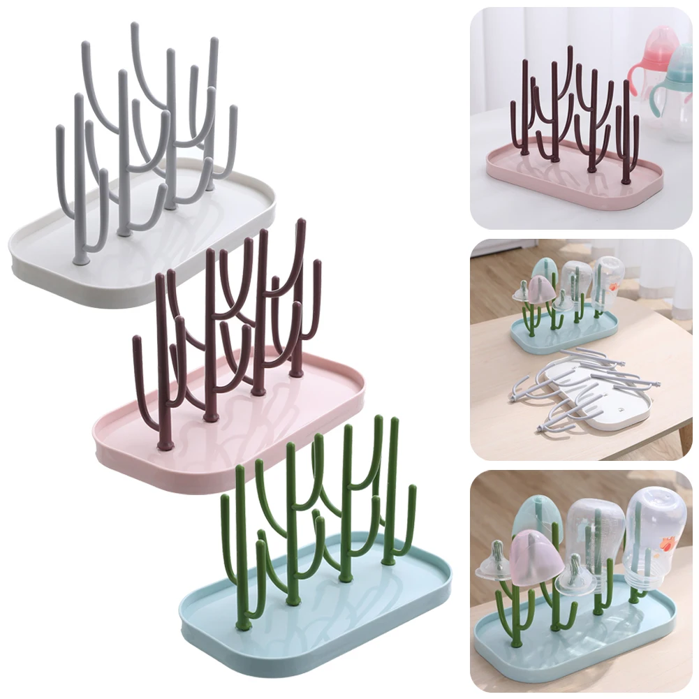 Baby Bottle Drying Rack Cactus Pattern Bottle Dryer Holder for Cups Keys Tabletop Home Organizer Accessories
Baby Bottle Drying Rack Cactus Pattern Bottle Dryer Holder for Cups Keys Tabletop Home Organizer Accessories