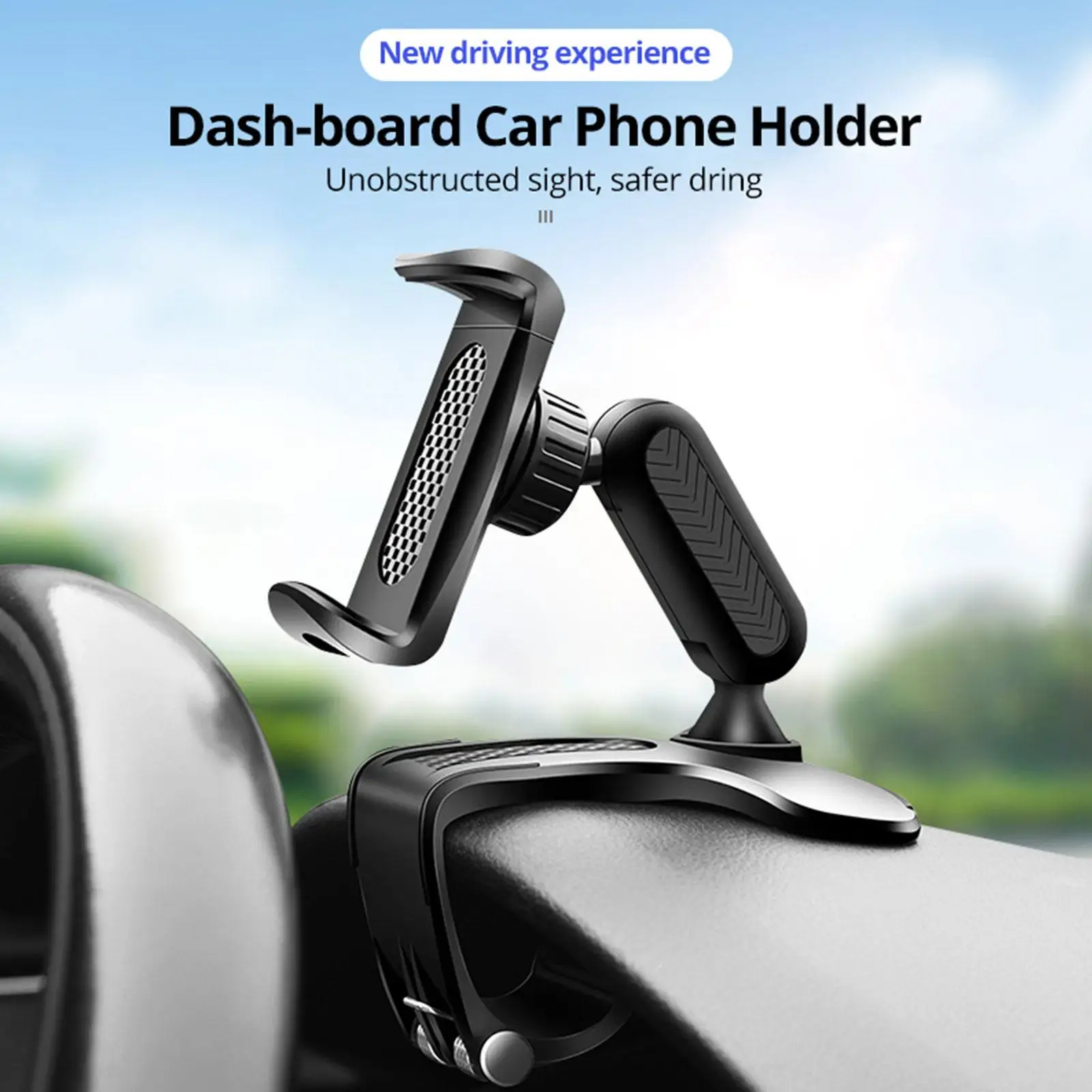 Universal Car Phone Mount Dashboard Holder Cell Phone GPS Support Clip Bracket Rotatable for iPhone Xiaomi Samsung
Universal Car Phone Mount Dashboard Holder Cell Phone GPS Support Clip Bracket Rotatable for iPhone Xiaomi Samsung