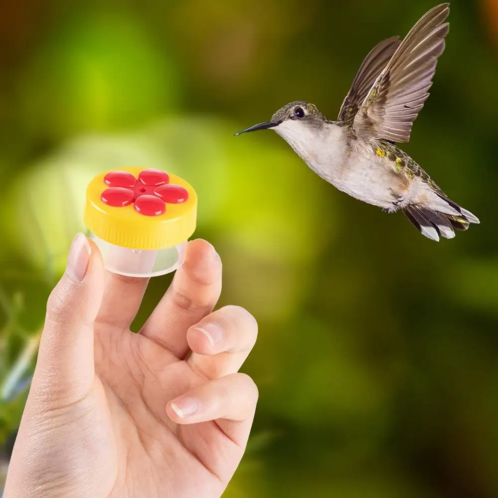 Mini Flower Hummingbird Feeder Outdoor Handheld Bird Feeders With Cleaning Brush For Garden Yard Decoration
Mini Flower Hummingbird Feeder Outdoor Handheld Bird Feeders With Cleaning Brush For Garden Yard Decoration