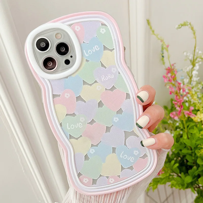 A Lot Of Love Heart For iPhone 13 Case Translucent Phone Case For iPhone 11 12Pro Max X XR XS Max Soft Shockproof Cover capa
A Lot Of Love Heart For iPhone 13 Case Translucent Phone Case For iPhone 11 12Pro Max X XR XS Max Soft Shockproof Cover capa