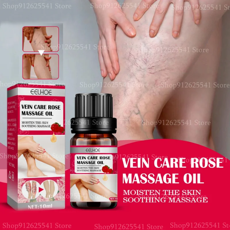 Varicose Veins Relief Oil Rose Vein Care Essential Oil Leg Massage Varicose Improves Blood Circulation Lymphatic Leg Care 10ml
Varicose Veins Relief Oil Rose Vein Care Essential Oil Leg Massage Varicose Improves Blood Circulation Lymphatic Leg Care 10ml
