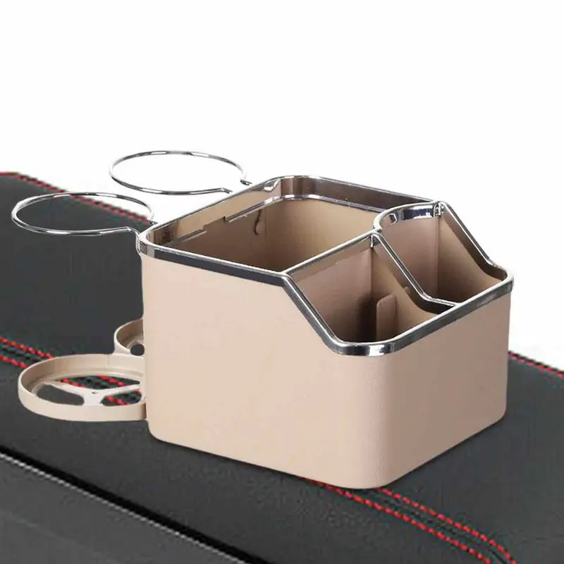 Car Armrest Cup Holder Multifunctional Car Console Organizer Car Essentials For Water Cup/Tissue Coffe Or Black With 2 Foldable
Car Armrest Cup Holder Multifunctional Car Console Organizer Car Essentials For Water Cup/Tissue Coffe Or Black With 2 Foldable