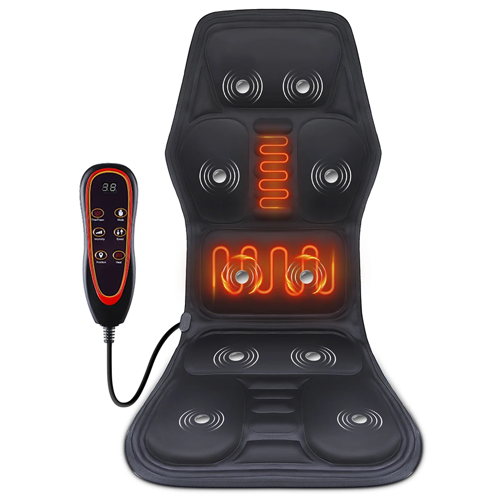 Home Car Office Relax Heating Vibration Back Massager Electric Full Body Seat Pad Massage Chair Cushion 
Home Car Office Relax Heating Vibration Back Massager Electric Full Body Seat Pad Massage Chair Cushion