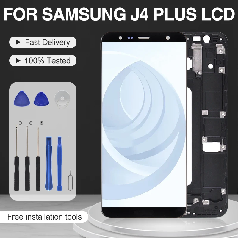 Оригинальный дисплей 6,0 дюйма J4 Plus для Samsung Galaxy J6 Plus, сенсорный ЖК-экран с цифровым преобразователем J610 J610F J610FN в сборе, бесплатная доставка
Оригинальный дисплей 6,0 дюйма J4 Plus для Samsung Galaxy J6 Plus, сенсорный ЖК-экран с цифровым преобразователем J610 J610F J610FN в сборе, бесплатная доставка