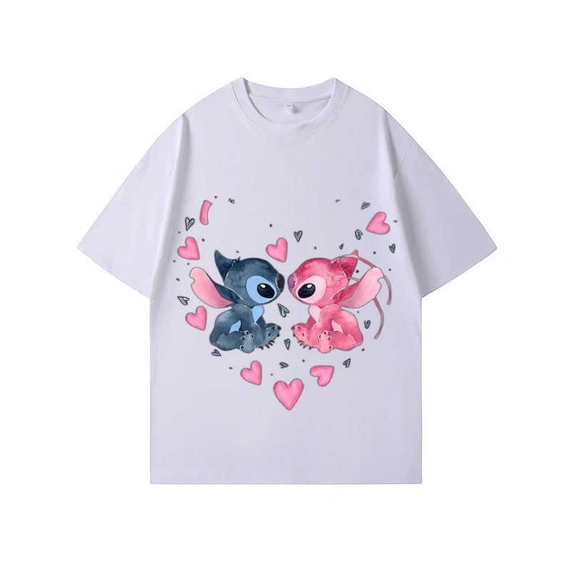 Disney Stitch T Shirt Cosplay Kawaii Lilo Stitch Shirt Funny Cartoon Fashion Women Men Stitch Print T-shirt Streetwear Tops
Disney Stitch T Shirt Cosplay Kawaii Lilo Stitch Shirt Funny Cartoon Fashion Women Men Stitch Print T-shirt Streetwear Tops