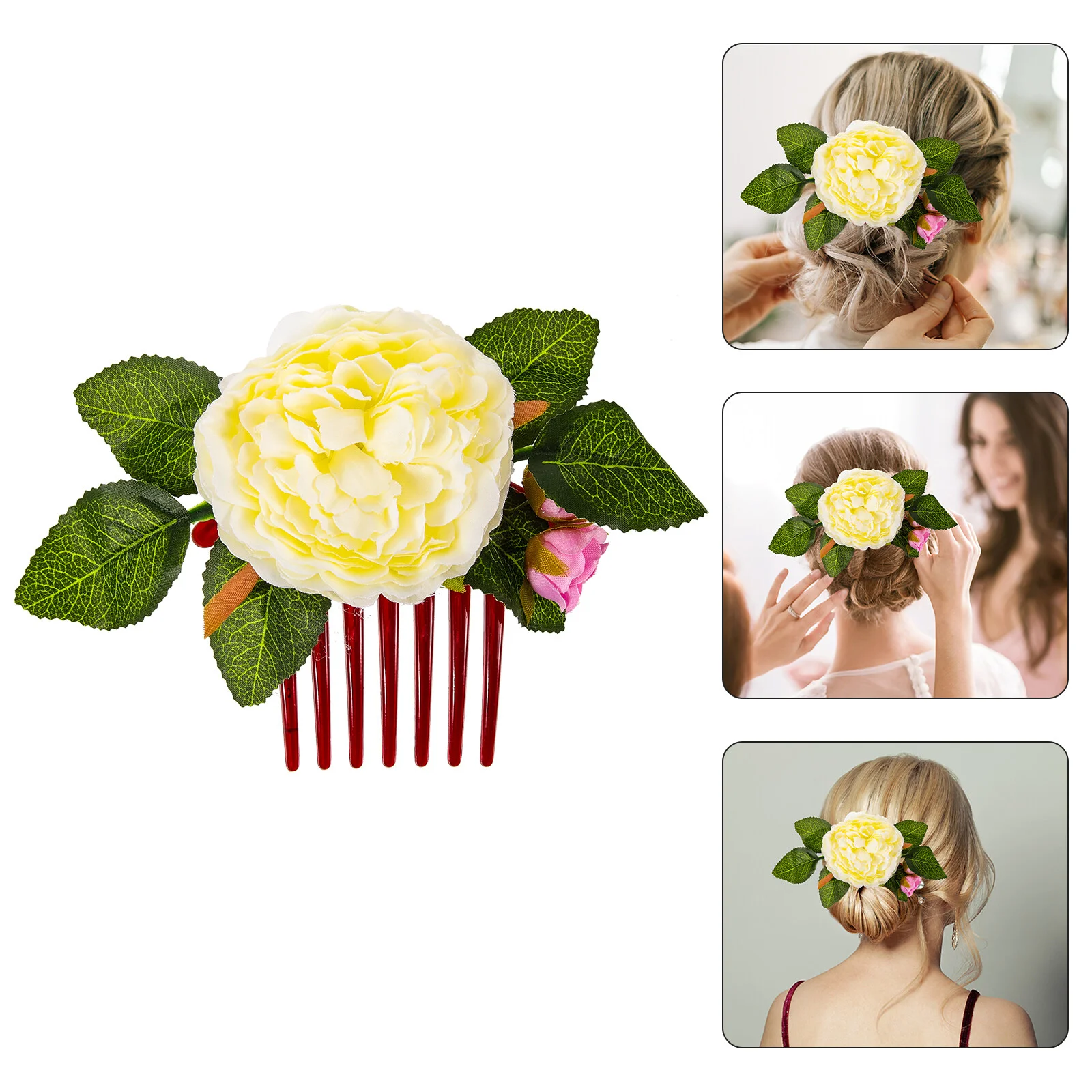 Боковые гребни для волос Slideshow, женские Цветочные Зажимы, аксессуары, декоративные цветы, головной убор
Боковые гребни для волос Slideshow, женские Цветочные Зажимы, аксессуары, декоративные цветы, головной убор