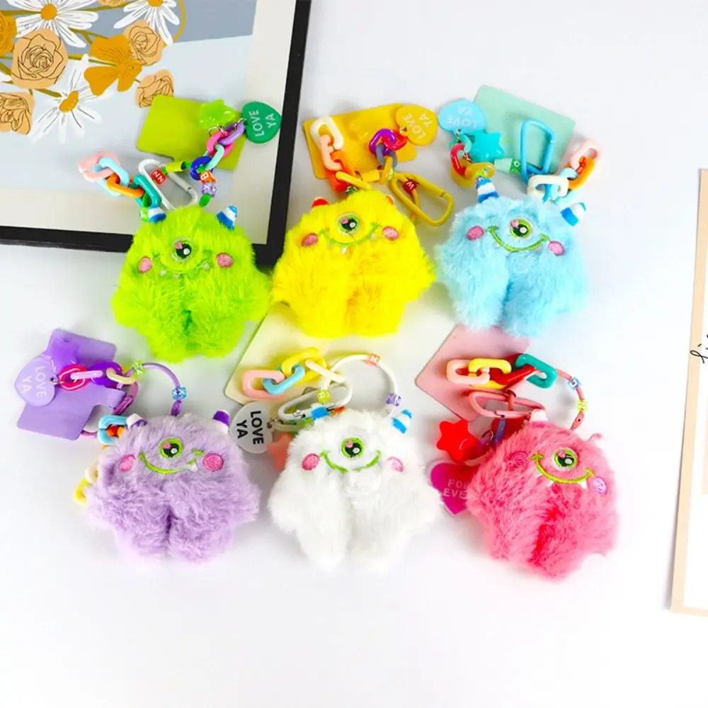 Cute Chains For Phone Chains Creative One-eyed Plush Doll Pendant Cellphone Chains Korean Style Mobile Phone Accessories
Cute Chains For Phone Chains Creative One-eyed Plush Doll Pendant Cellphone Chains Korean Style Mobile Phone Accessories