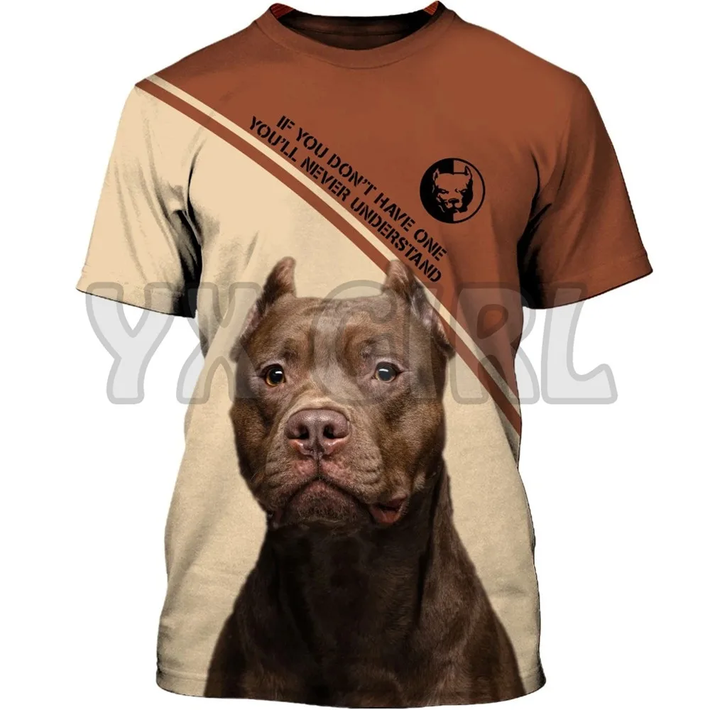 Футболки унисекс с 3D рисунком «Если у вас нет одного боли никогда не понимает питбульли», футболки с забавными собаками 
Футболки унисекс с 3D рисунком «Если у вас нет одного боли никогда не понимает питбульли», футболки с забавными собаками