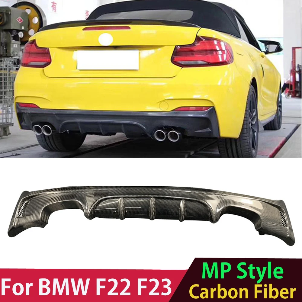 High quality of Real Carbon Fiber Rear Bumper Diffuser Lip For BMW 2 Series F22 F23 M Sport 228i 230i M235i 2014-2019
High quality of Real Carbon Fiber Rear Bumper Diffuser Lip For BMW 2 Series F22 F23 M Sport 228i 230i M235i 2014-2019