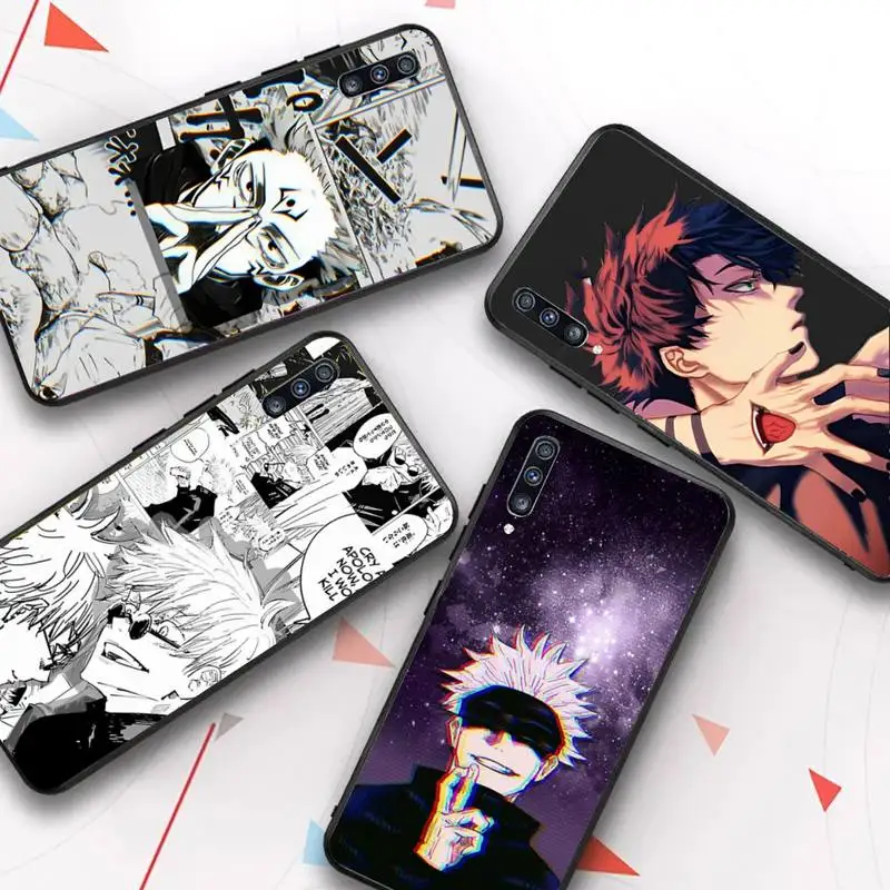 

Anime Jujutsu Kaisen Phone Case for Samsung A51 01 50 71 21S 70 31 40 30 10 20 S E 11 91 A7 A8 2018