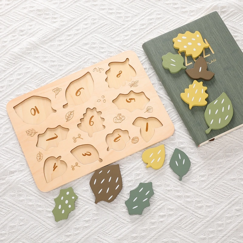 New Montessori 3D Puzzle Toys Gift Wooden Set Leaf Stacking Block Drawing Board Games Early Educational Cognition Toy Baby Gifts
New Montessori 3D Puzzle Toys Gift Wooden Set Leaf Stacking Block Drawing Board Games Early Educational Cognition Toy Baby Gifts