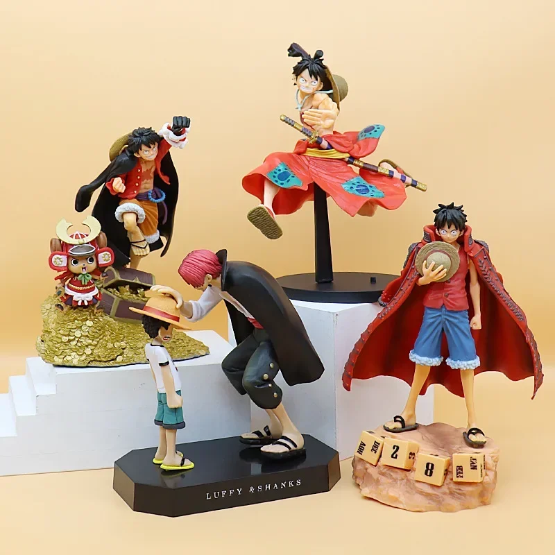 Цельная модель Hyakei Luffy ророноа Зоро Санджи Sabo Five Gear фигурка кимоно боевое издание