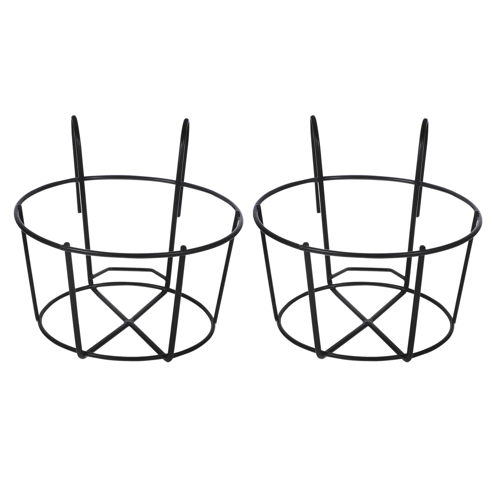 2 Pcs Bonsai Hanging Basket Flowerpot Stand Outdoor Planters Hook Bracket Wall Mounted Clothing Holder for plants
2 Pcs Bonsai Hanging Basket Flowerpot Stand Outdoor Planters Hook Bracket Wall Mounted Clothing Holder for plants