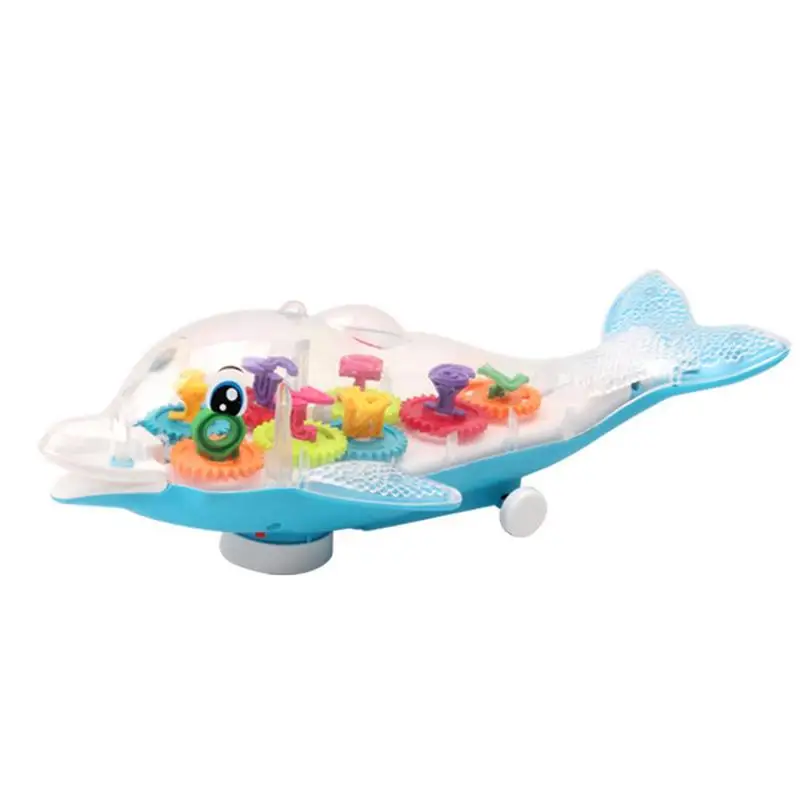 Light Up Musical Toy Mechanical Gear Toy With Rotatable Wheels Educational Toy No Burrs Dolphin Toy For Nursery Rooms Christmas
Light Up Musical Toy Mechanical Gear Toy With Rotatable Wheels Educational Toy No Burrs Dolphin Toy For Nursery Rooms Christmas