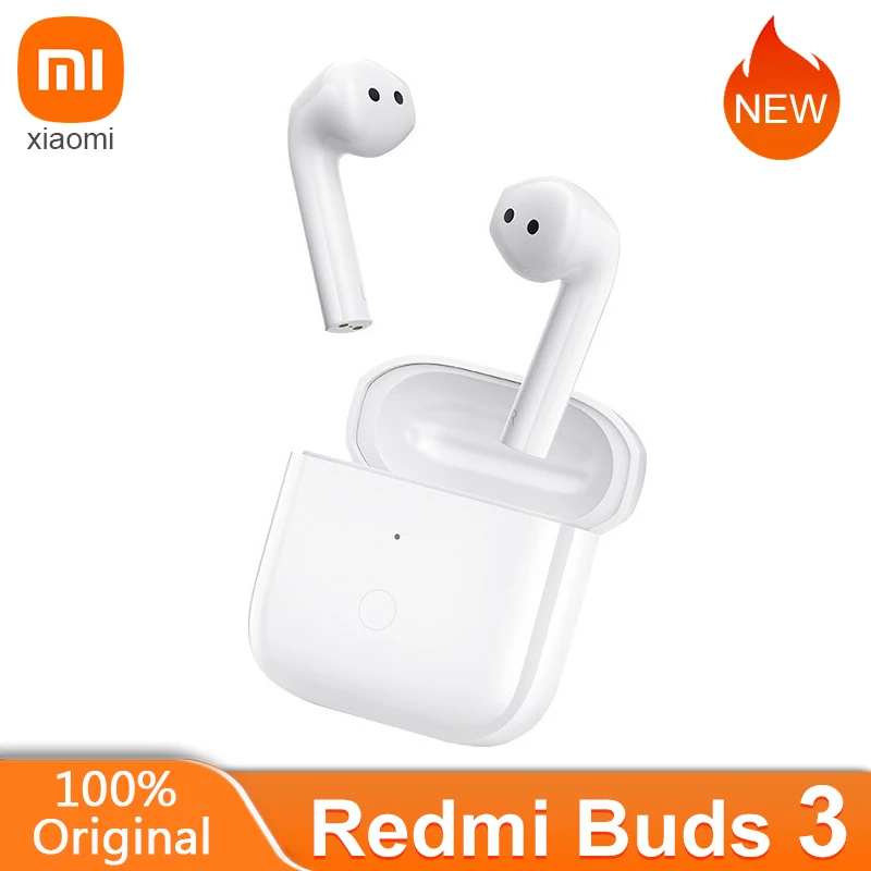 2022 New Xiaomi Redmi Buds 3 Earphones Bluetooth 5.2 Earbuds TWS Wireless Earphones Noise Canceling IP54 Waterproof Headphone
2022 New Xiaomi Redmi Buds 3 Earphones Bluetooth 5.2 Earbuds TWS Wireless Earphones Noise Canceling IP54 Waterproof Headphone