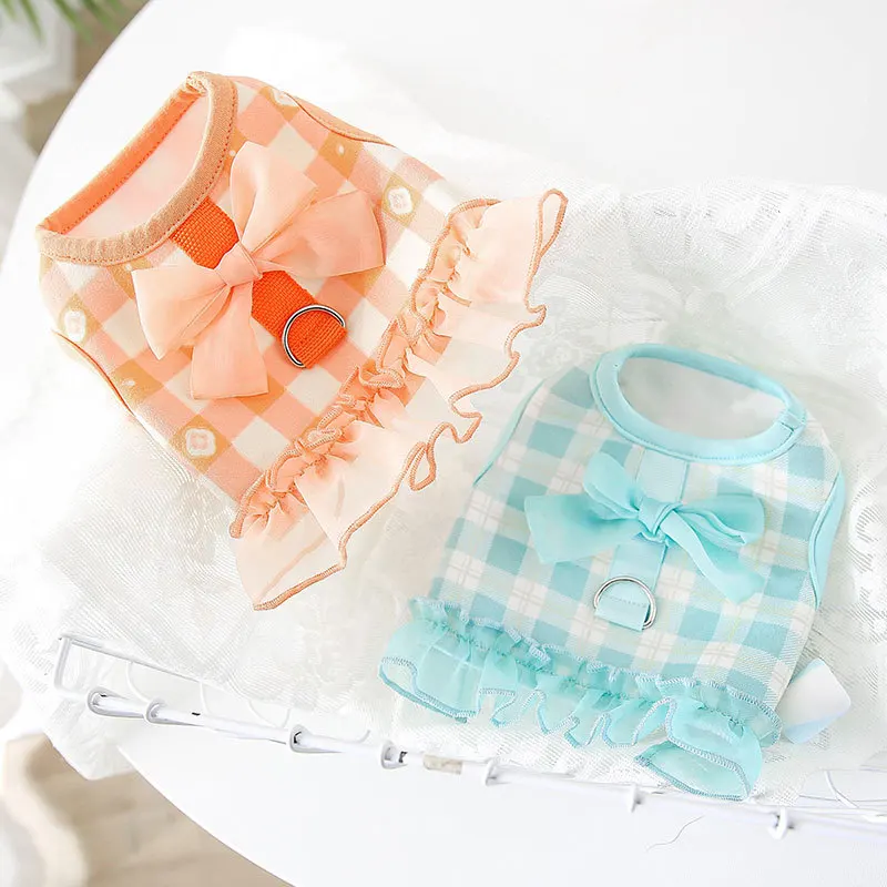 Bow Plaid Vest Pet Dog Clothes Cute Traction Clothing Dogs Super Small Cute Thin Chihuahua Soft Print Summer Blue Boy Mascotas
Bow Plaid Vest Pet Dog Clothes Cute Traction Clothing Dogs Super Small Cute Thin Chihuahua Soft Print Summer Blue Boy Mascotas