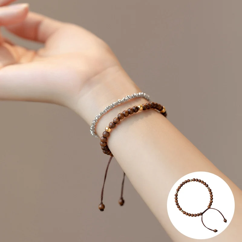 PANJBJ Sandalwood Geometric Natural Bracelet for Women Girl Texture Literature Retro Jewelry Birthday Gift Dropshipping
PANJBJ Sandalwood Geometric Natural Bracelet for Women Girl Texture Literature Retro Jewelry Birthday Gift Dropshipping