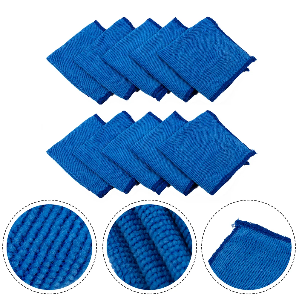 10pcs/Set 25x25cm Blue Superfine Fiber Towels Cleaning Cloths Polishing Detailing Rag Home Automotive Care Supplies
10pcs/Set 25x25cm Blue Superfine Fiber Towels Cleaning Cloths Polishing Detailing Rag Home Automotive Care Supplies