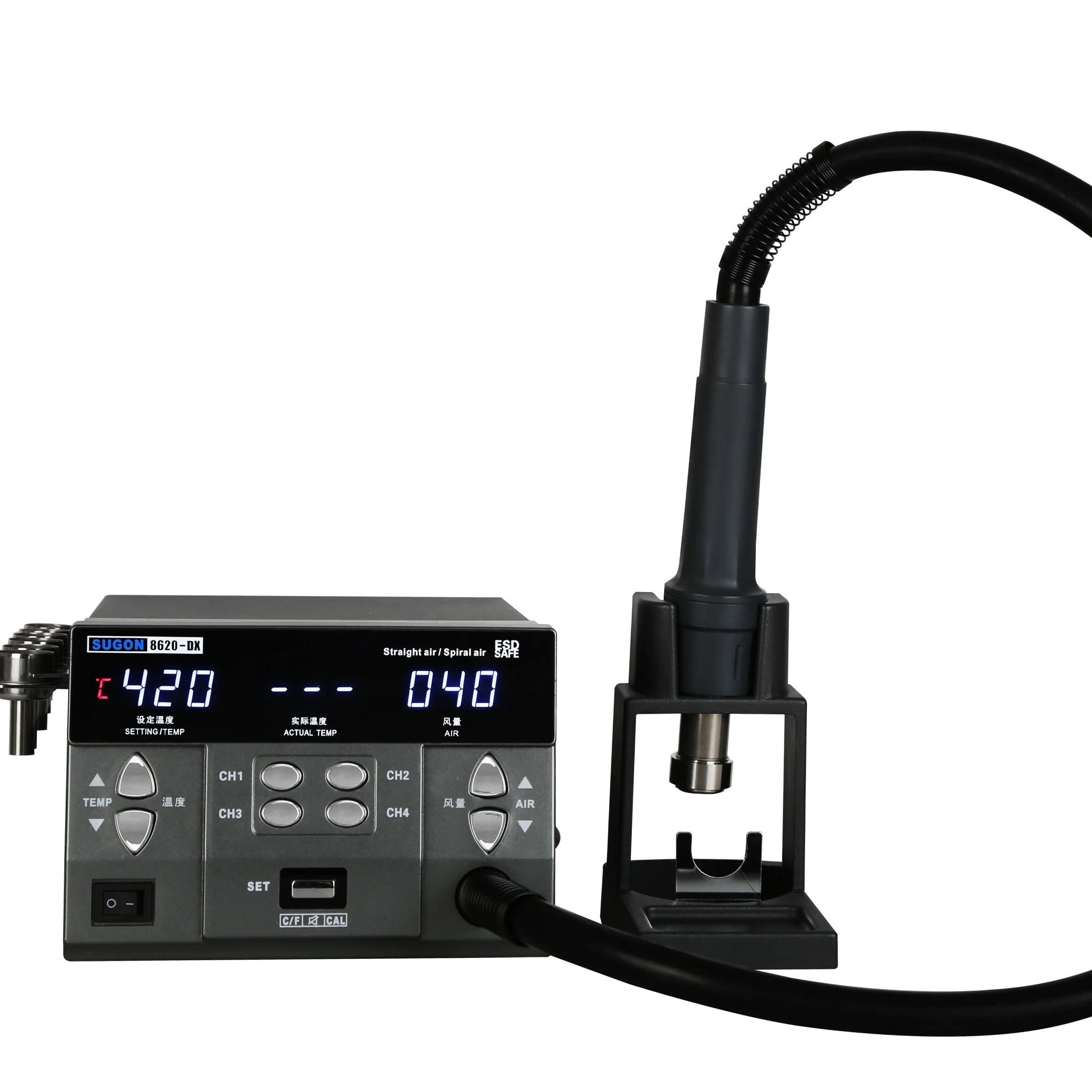 Best Quality Smd Rework Station For Industrial Electronics Desoldering Tool Soldering Station Heat Air Gun Diy Hot Air Station
Best Quality Smd Rework Station For Industrial Electronics Desoldering Tool Soldering Station Heat Air Gun Diy Hot Air Station