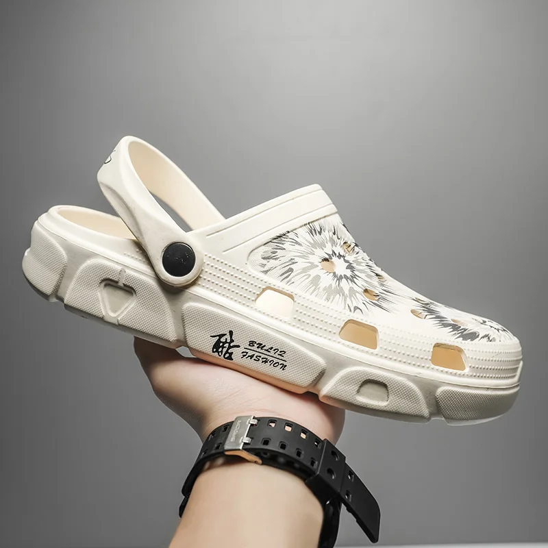 Slides Sandals Men Summer Shoes Garden Clogs Beach Graffiti Slippers Sandalias 2022 Flat Rubber Eva Non-Slip New Plus Size 40-45
Slides Sandals Men Summer Shoes Garden Clogs Beach Graffiti Slippers Sandalias 2022 Flat Rubber Eva Non-Slip New Plus Size 40-45