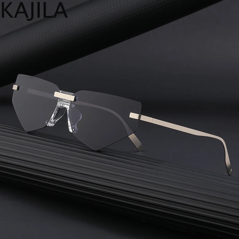 Rimless Sunglasses Women Irregular Sun Glasses for Men 2022 New Trendy Frameless Eyewear Shades UV400 Lunette De Soleil Homme
Rimless Sunglasses Women Irregular Sun Glasses for Men 2022 New Trendy Frameless Eyewear Shades UV400 Lunette De Soleil Homme