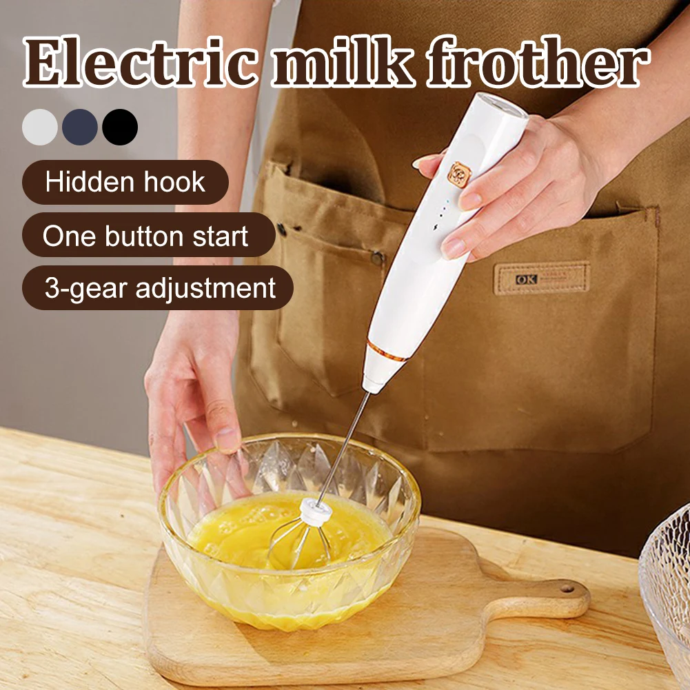 Milk Frother Handheld Mixer Foamer Coffee Maker Egg Beater Chocolate Cappuccino Stirrer Portable Blender Kitchen Whisk Tool
Milk Frother Handheld Mixer Foamer Coffee Maker Egg Beater Chocolate Cappuccino Stirrer Portable Blender Kitchen Whisk Tool