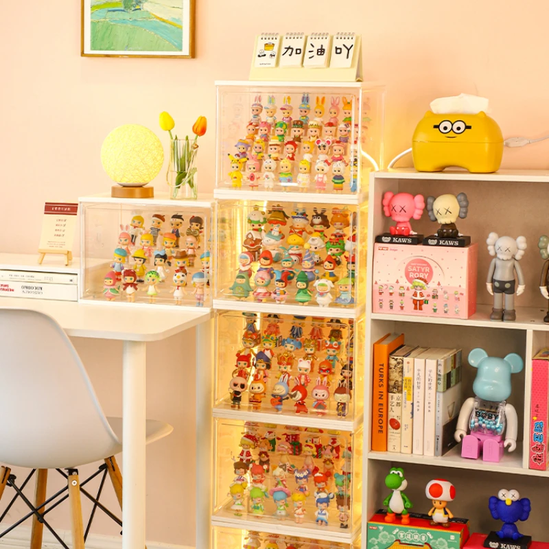 Mystery Box Showcase Large Capacity Collectible Figures Display Stand Case Dust-proof Toy Jasmine Bubble Matt Doll Organizer Box
Mystery Box Showcase Large Capacity Collectible Figures Display Stand Case Dust-proof Toy Jasmine Bubble Matt Doll Organizer Box