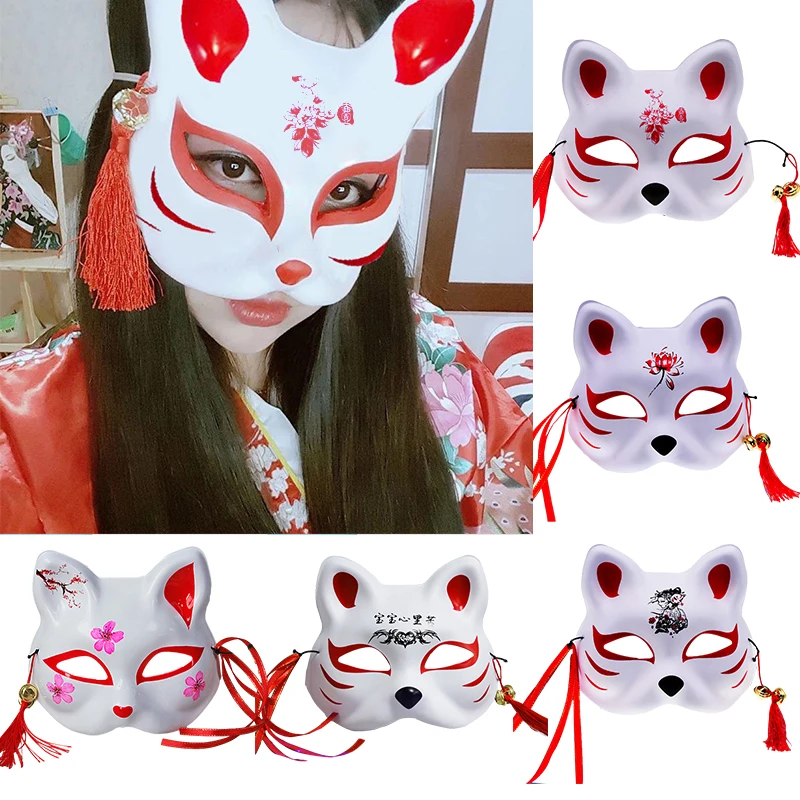 Лисовая маска Японские Аниме рассекающие демонов маски Половина лица маска кошки маскарадный фестиваль фотосессия маски для костюма на Хэ...
Лисовая маска Японские Аниме рассекающие демонов маски Половина лица маска кошки маскарадный фестиваль фотосессия маски для костюма на Хэ...