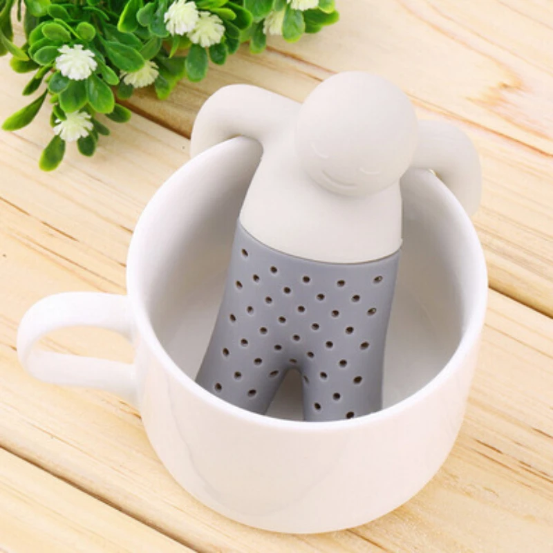 Creative Tea Glass, Tea Filter, Bath Soaking, Little Man Tea Maker, High Temperature Resistant, Thickened Silicone
Creative Tea Glass, Tea Filter, Bath Soaking, Little Man Tea Maker, High Temperature Resistant, Thickened Silicone