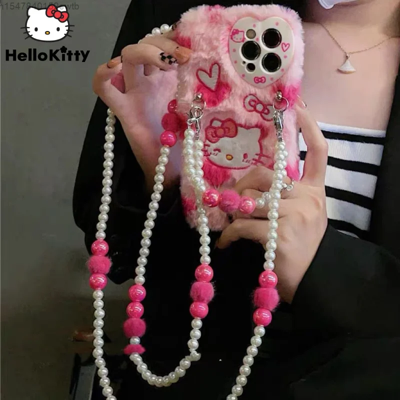 Kawaii Sanrio Hello Kitty с браслетом плюшевый чехол для телефона Y2k для IPhone 11 12 13 14 Promax Готический мобильный чехол для телефона Y2k
Kawaii Sanrio Hello Kitty с браслетом плюшевый чехол для телефона Y2k для IPhone 11 12 13 14 Promax Готический мобильный чехол для телефона Y2k