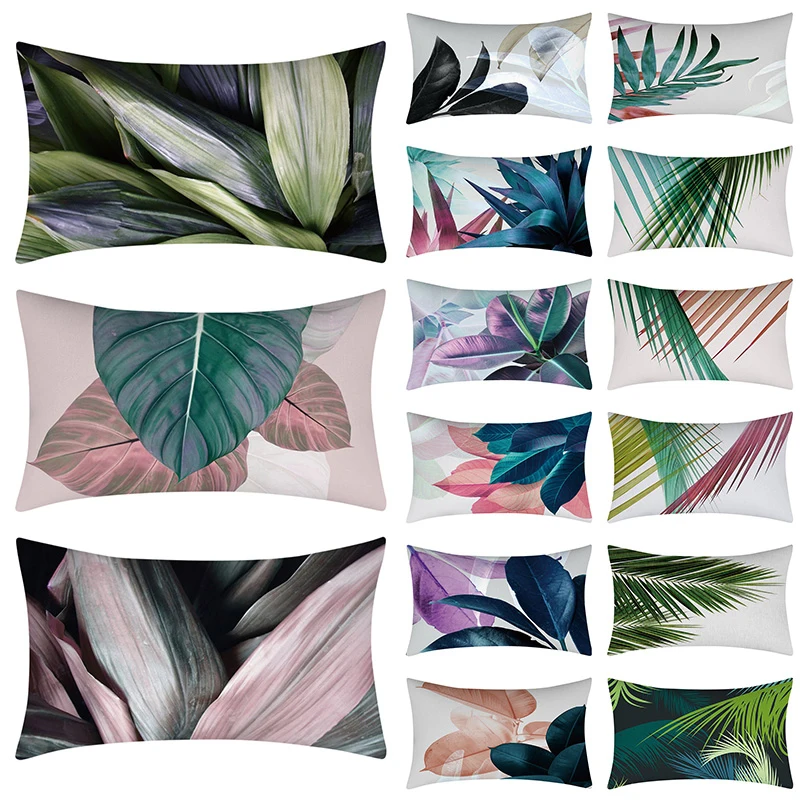 Green Tropical Palm Leaves Pillowcase 30*50cm Nordic Style Polyester Cushion Cover Living Room Sofa Chair Home Decor Pillowslip
Green Tropical Palm Leaves Pillowcase 30*50cm Nordic Style Polyester Cushion Cover Living Room Sofa Chair Home Decor Pillowslip