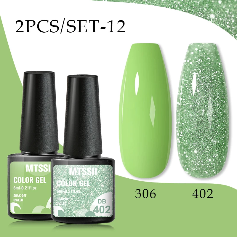 MTSSII 2/6PCS Gel Nail Polish Set Mixed Color Nail Gel Kits For DIY Nail Vernis Semi Permanent UV Lamp Gellak Nail Varnish Set
MTSSII 2/6PCS Gel Nail Polish Set Mixed Color Nail Gel Kits For DIY Nail Vernis Semi Permanent UV Lamp Gellak Nail Varnish Set
