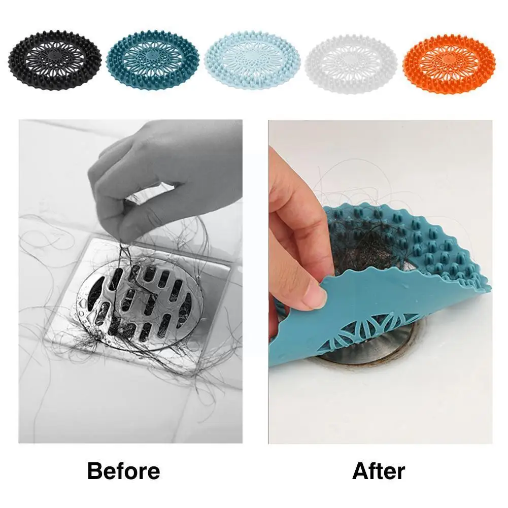 Sink Anti-blocking Floor Drain Cover Shower Drain Strainers Stopper Bathtub Hair Sink Bathroom Strainer Filter Catchers Kit I9N8
Sink Anti-blocking Floor Drain Cover Shower Drain Strainers Stopper Bathtub Hair Sink Bathroom Strainer Filter Catchers Kit I9N8