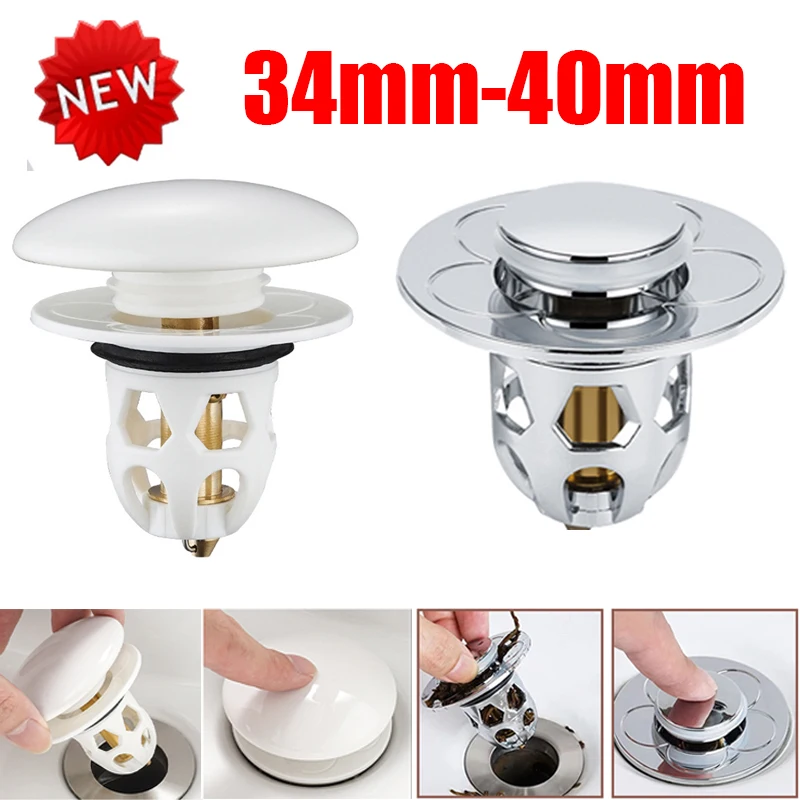 2023 Universal Copper Pop-Up Bounce Core Basin Drain Rose Gold Filter Hair Catcher Deodorant Bath Stopper Kitchen Bathroom Tool
2023 Universal Copper Pop-Up Bounce Core Basin Drain Rose Gold Filter Hair Catcher Deodorant Bath Stopper Kitchen Bathroom Tool