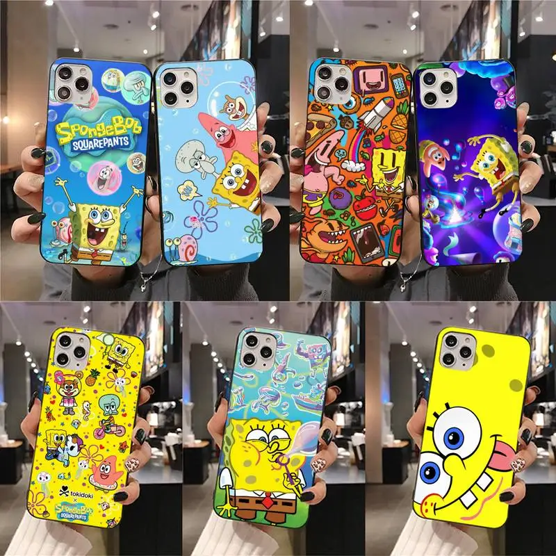 Cartoon SpongeBob SquarePants Phone Case For iphone 14 Plus 13 12 Mini 11 Pro XS Max X XR Cover
Cartoon SpongeBob SquarePants Phone Case For iphone 14 Plus 13 12 Mini 11 Pro XS Max X XR Cover