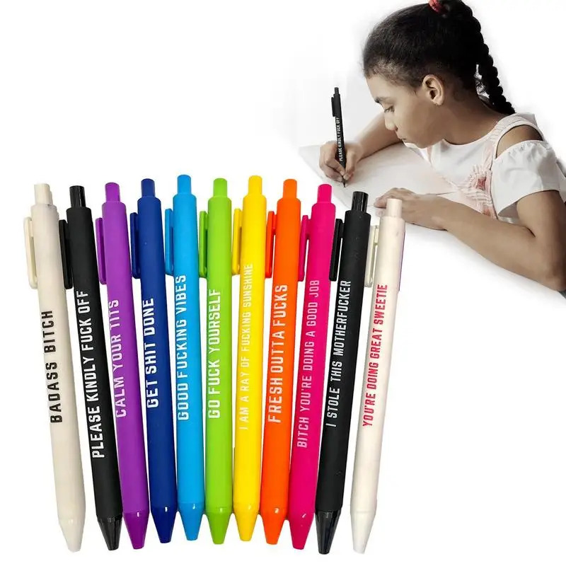 Funny Pens Fun Pens For Adults 11 Pieces Encouraging Positive Quotes Ballpoint Strokes Practical Touch Stylus For Office
Funny Pens Fun Pens For Adults 11 Pieces Encouraging Positive Quotes Ballpoint Strokes Practical Touch Stylus For Office