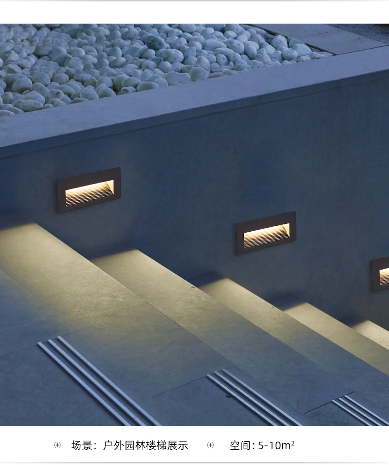 Garden Led Outdoor Underground Footlight Stair Recessed 220v Dc12v Corner Wall Waterproof Light Step Yard Exterior
Garden Led Outdoor Underground Footlight Stair Recessed 220v Dc12v Corner Wall Waterproof Light Step Yard Exterior