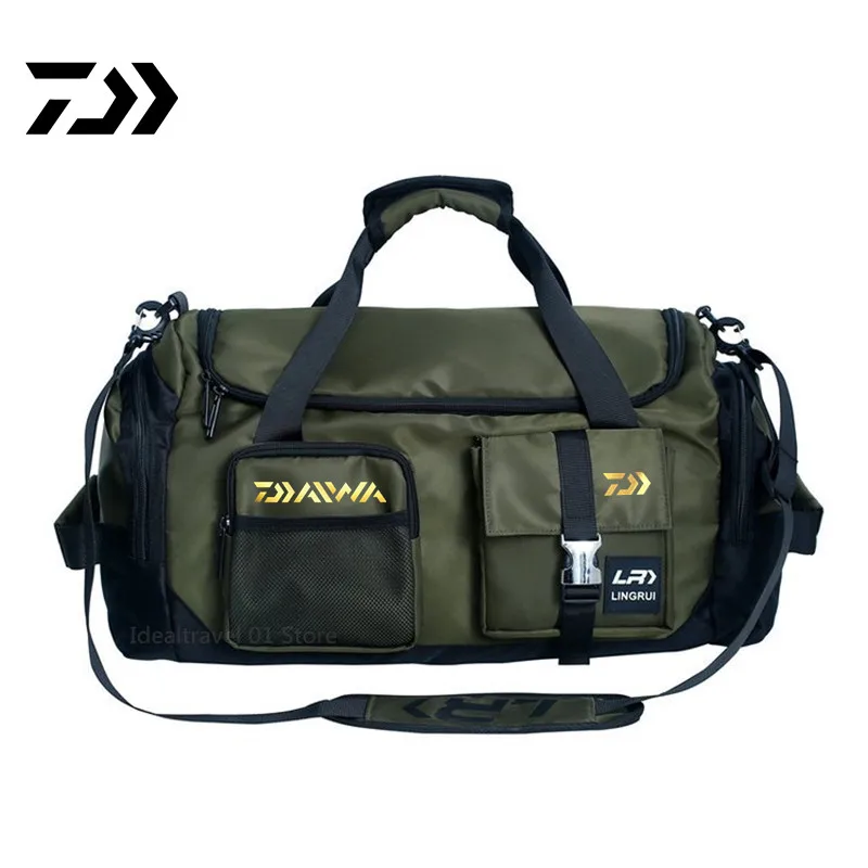 Daiwa Large Capacity Waterproof Fishing Bag Men's Trip Handbag Storage Bag Dry and Wet Separation Sports Fitness Bag Backpack
Daiwa Large Capacity Waterproof Fishing Bag Men's Trip Handbag Storage Bag Dry and Wet Separation Sports Fitness Bag Backpack