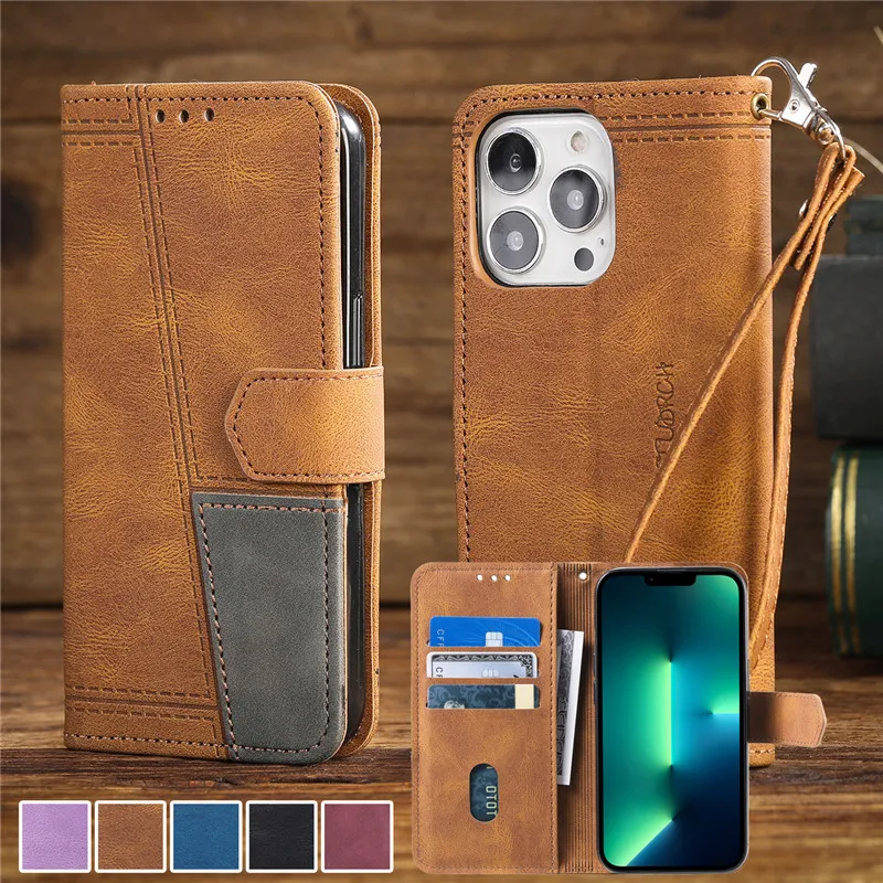 Vintage Stitching Flip Leather Phone Case For iPhone 14 13 Pro Max 12 11 SE X XR XS 8 7 6 6S Plus Wrist Band Wallet Card Cover
Vintage Stitching Flip Leather Phone Case For iPhone 14 13 Pro Max 12 11 SE X XR XS 8 7 6 6S Plus Wrist Band Wallet Card Cover