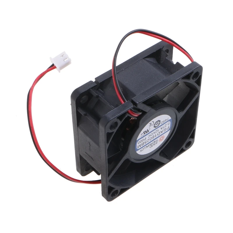 CPU Case Cooling Fan 2PIN Computer Case Fans 12v dc 60mm 60x 60x 25 mm Sleeve 3200RPMX for Radiator CPU Cooler Computer
CPU Case Cooling Fan 2PIN Computer Case Fans 12v dc 60mm 60x 60x 25 mm Sleeve 3200RPMX for Radiator CPU Cooler Computer