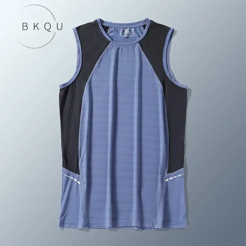 Fitness Ice Silk Vest Men's Sports Sleeveless T-shirt Summer Loose plus Size plus Size Quick-Drying Waistcoat Top Men
Fitness Ice Silk Vest Men's Sports Sleeveless T-shirt Summer Loose plus Size plus Size Quick-Drying Waistcoat Top Men