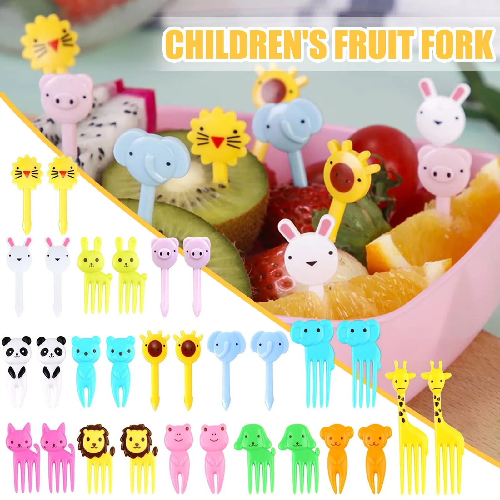 30pcs/pack Animal Farm Fruit Fork Mini Cartoon Children Snack Cake Dessert Food Fruit Pick Toothpick Bento Lunches Party Decor
30pcs/pack Animal Farm Fruit Fork Mini Cartoon Children Snack Cake Dessert Food Fruit Pick Toothpick Bento Lunches Party Decor