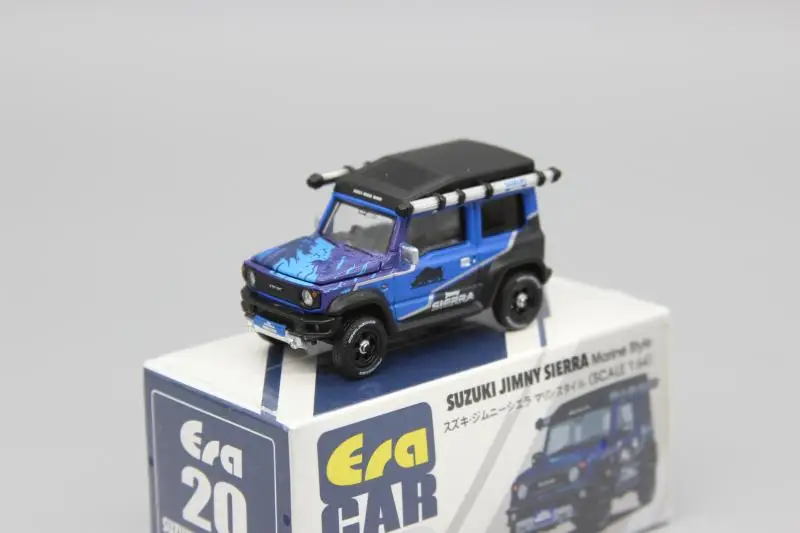 Era 1:64 Ocean Blue Off-Road Vehicle SUV Alloy Car Model JB74 Jimny Sierra for Suzuki
Era 1:64 Ocean Blue Off-Road Vehicle SUV Alloy Car Model JB74 Jimny Sierra for Suzuki