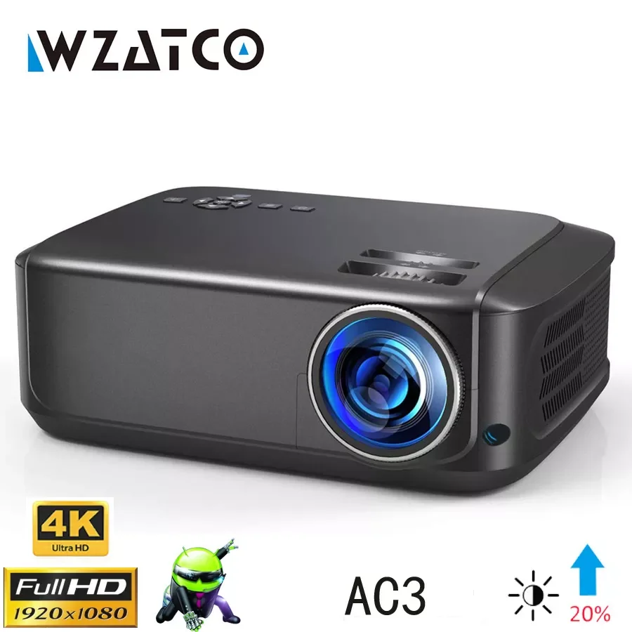 NEW2023 T59 4k LED Projector 1920x1080P Full Android 10.0 Wifi Smart Home Cinema Video Proyector Portable Movie Beamer
NEW2023 T59 4k LED Projector 1920x1080P Full Android 10.0 Wifi Smart Home Cinema Video Proyector Portable Movie Beamer